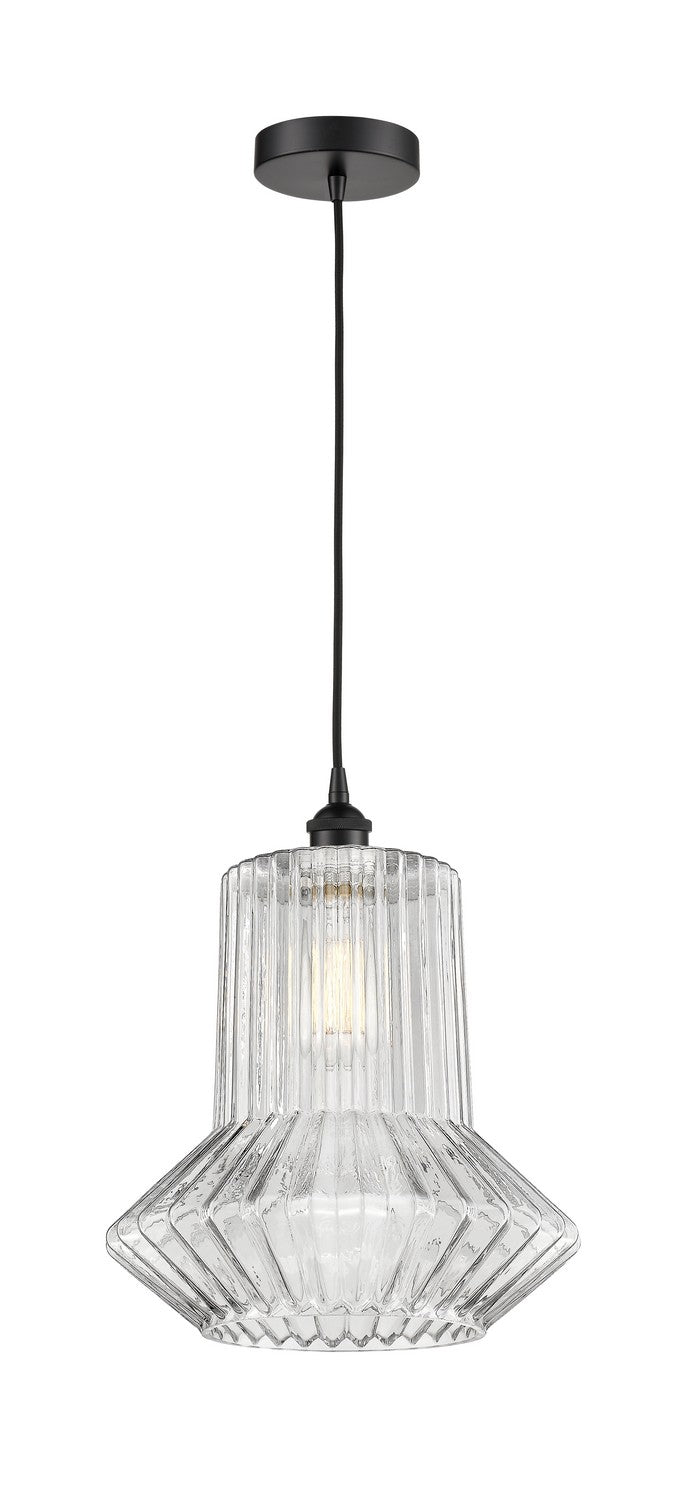 Innovations 616-1P-BK-G212 One Light Mini Pendant, Matte Black