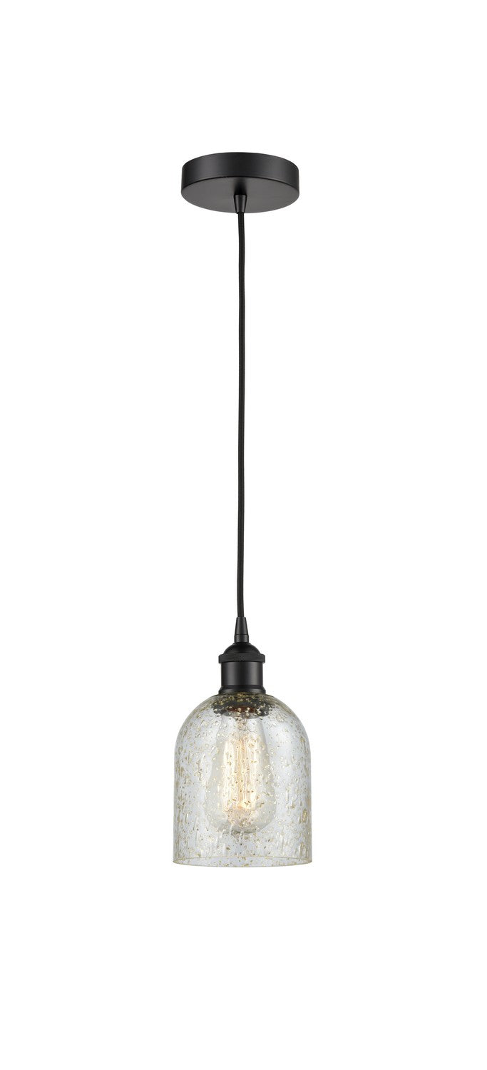 Innovations 616-1P-BK-G259 One Light Mini Pendant, Matte Black