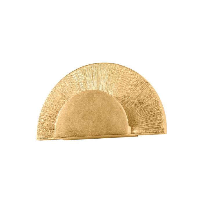 Hudson Valley 6531-VGL LED Wall Sconce, Vintage Gold Leaf
