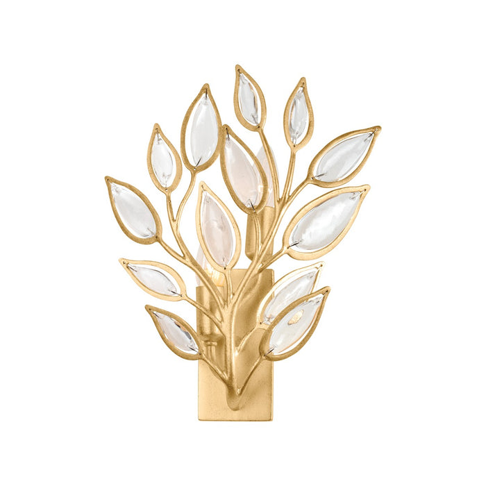Hudson Valley 7002-VGL Two Light Wall Sconce, Vintage Gold Leaf