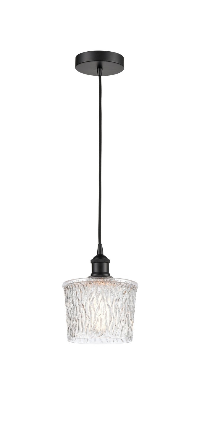 Innovations 616-1P-BK-G402 One Light Mini Pendant, Matte Black