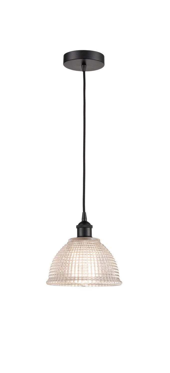 Innovations 616-1P-BK-G422 One Light Mini Pendant, Matte Black