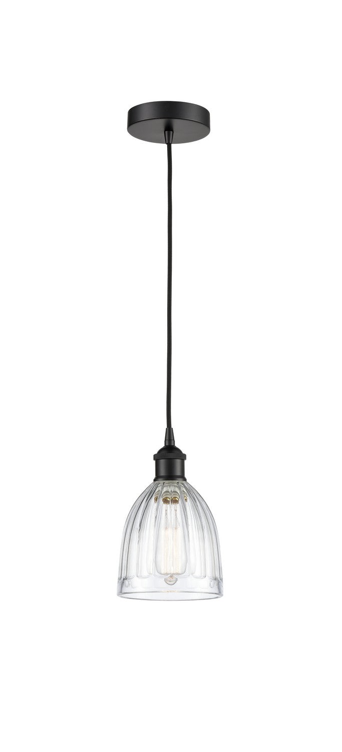 Innovations 616-1P-BK-G442 One Light Mini Pendant, Matte Black