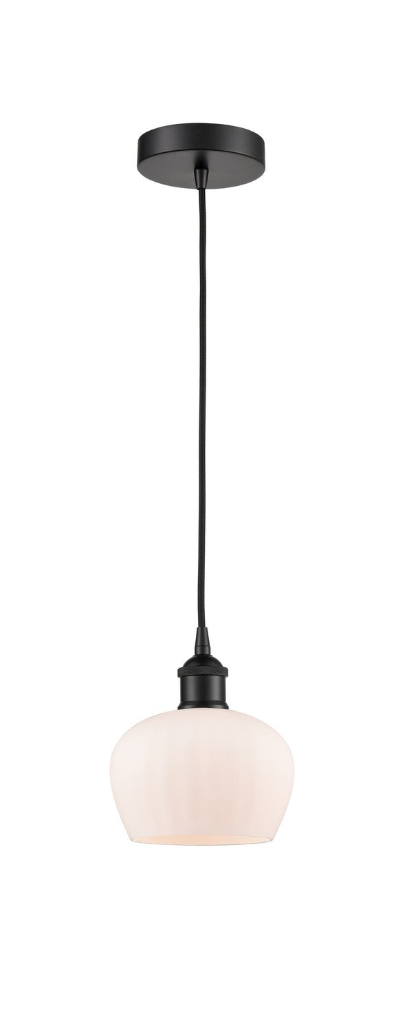 Innovations 616-1P-BK-G91 One Light Mini Pendant, Matte Black