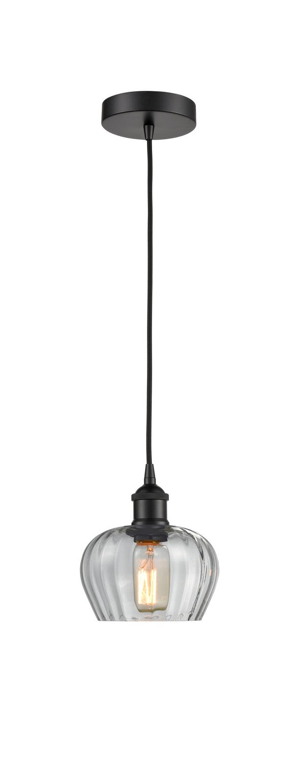 Innovations 616-1P-BK-G92 One Light Mini Pendant, Matte Black