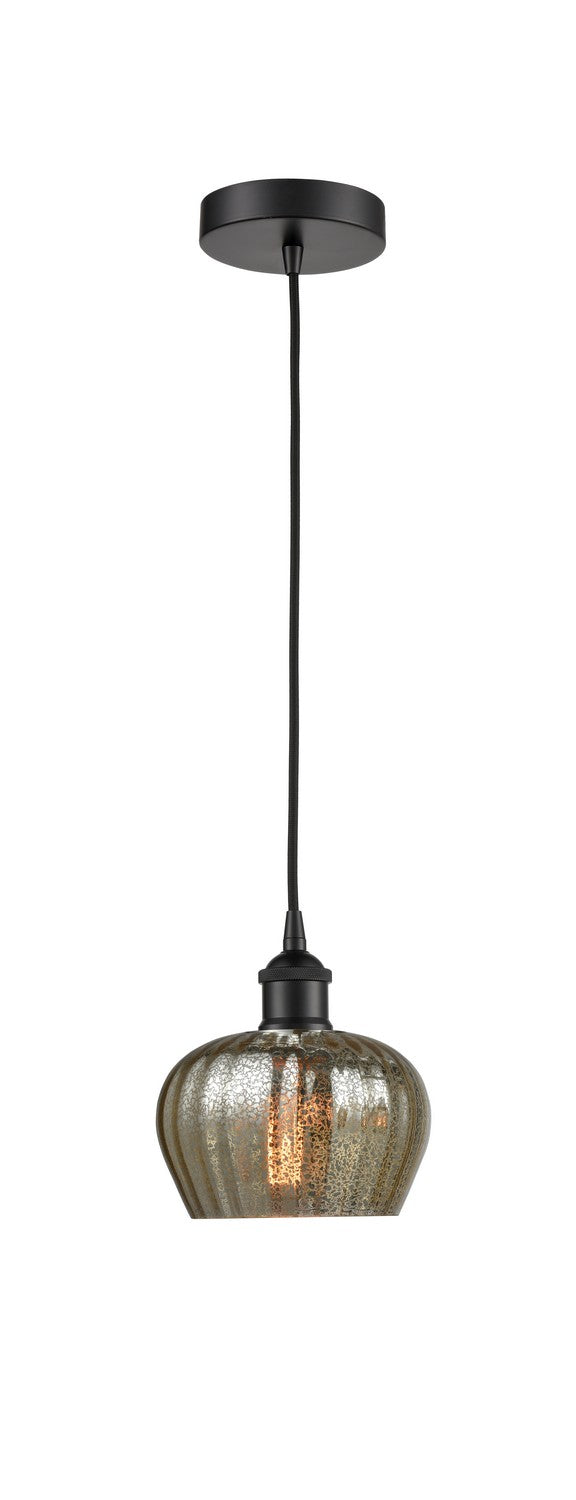 Innovations 616-1P-BK-G96 One Light Mini Pendant, Matte Black