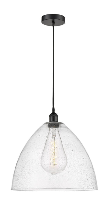 Innovations 616-1P-BK-GBD-164 One Light Pendant, Matte Black