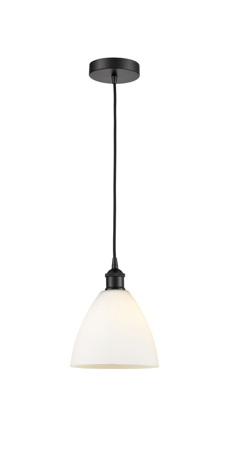 Innovations 616-1P-BK-GBD-751 One Light Mini Pendant, Matte Black