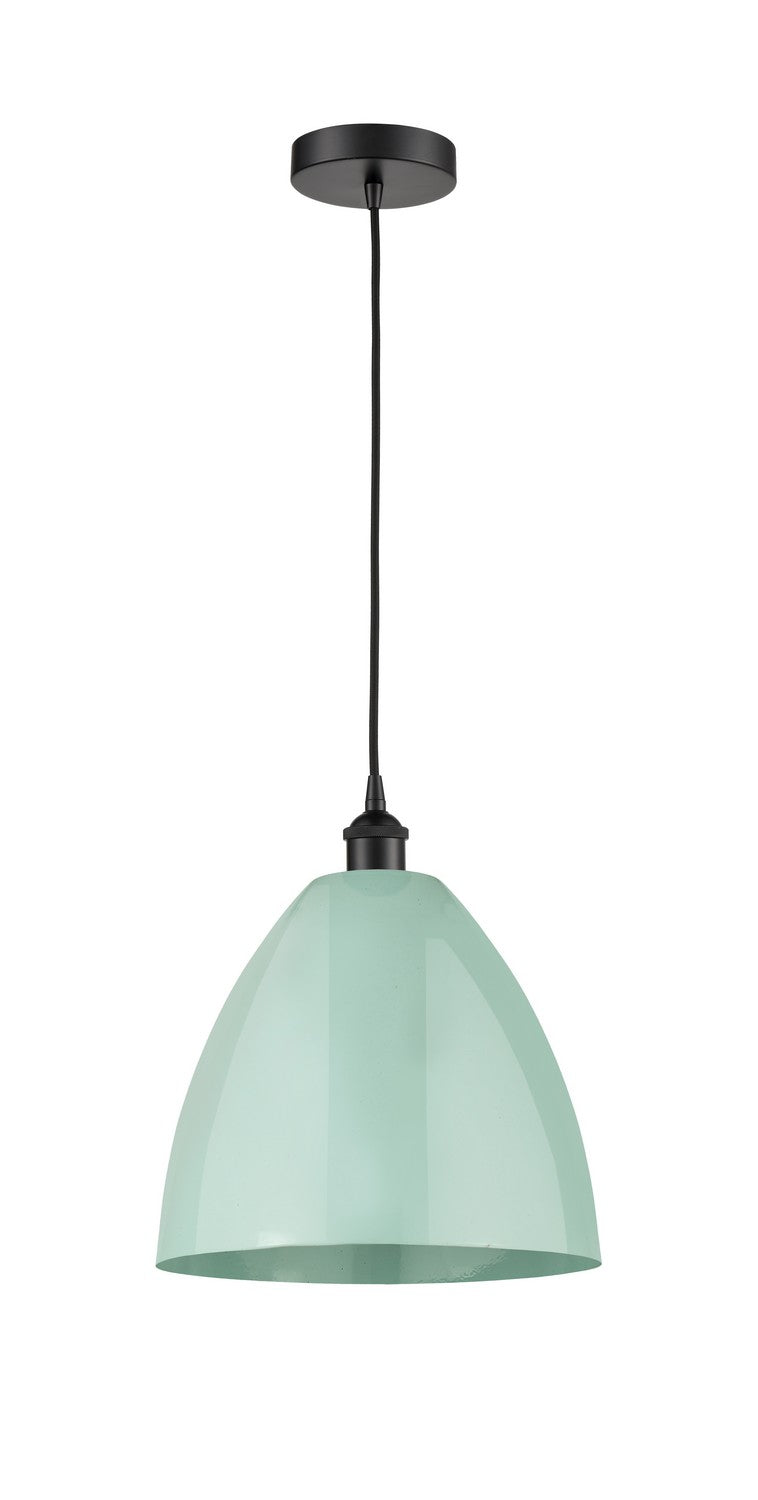 Innovations 616-1P-BK-MBD-12-SF One Light Mini Pendant, Matte Black