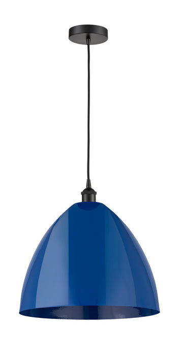 Innovations 616-1P-BK-MBD-16-BL One Light Mini Pendant, Matte Black