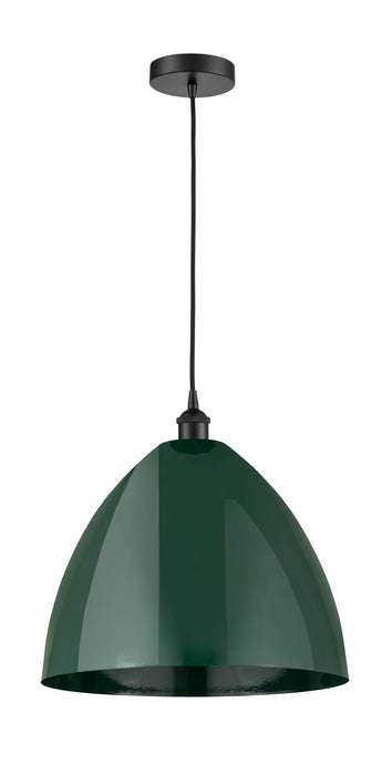 Innovations 616-1P-BK-MBD-16-GR One Light Mini Pendant, Matte Black
