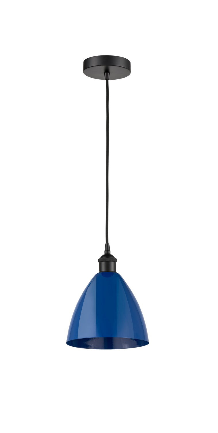 Innovations 616-1P-BK-MBD-75-BL One Light Mini Pendant, Matte Black