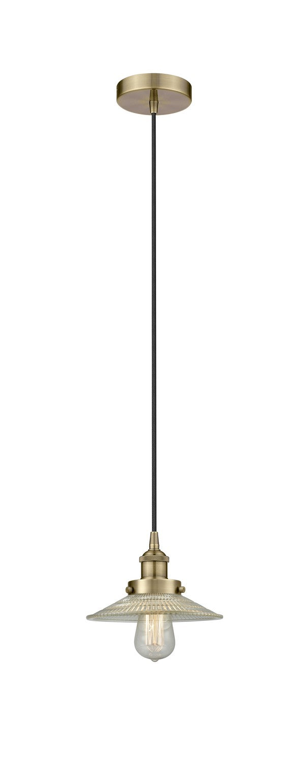Innovations 616-1PH-AB-G2 One Light Mini Pendant, Antique Brass