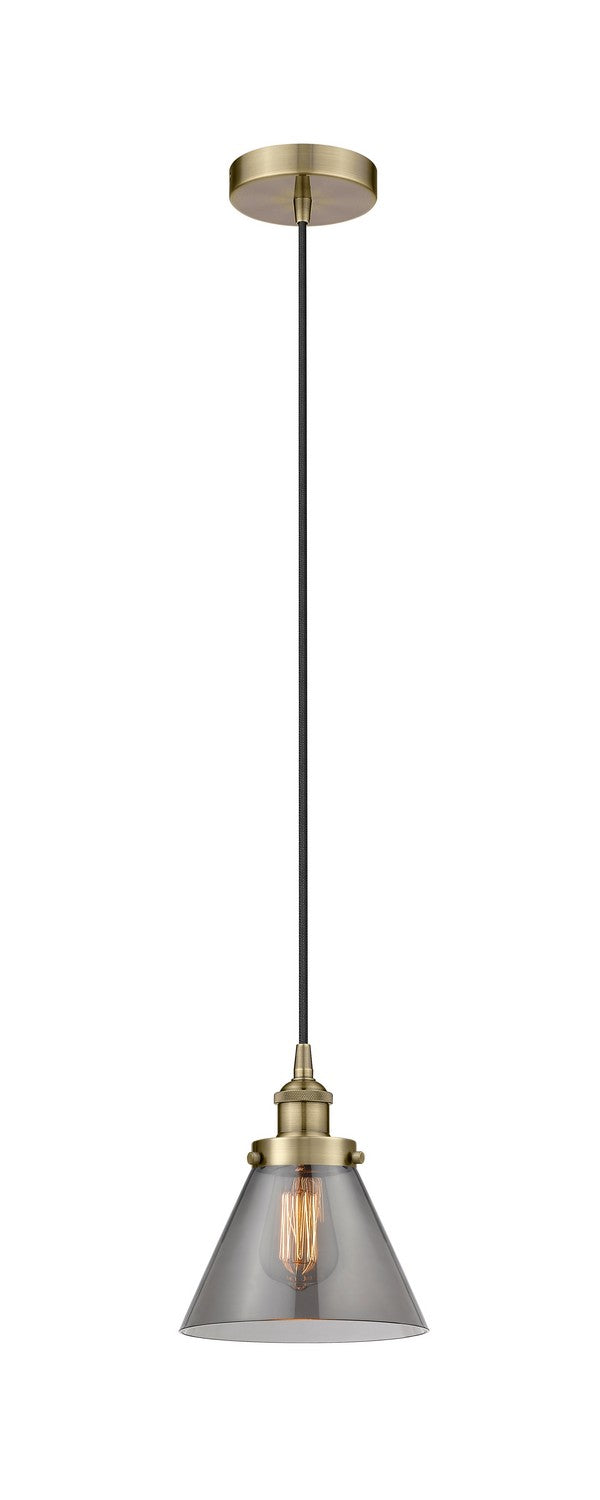Innovations 616-1PH-AB-G43 One Light Mini Pendant, Antique Brass