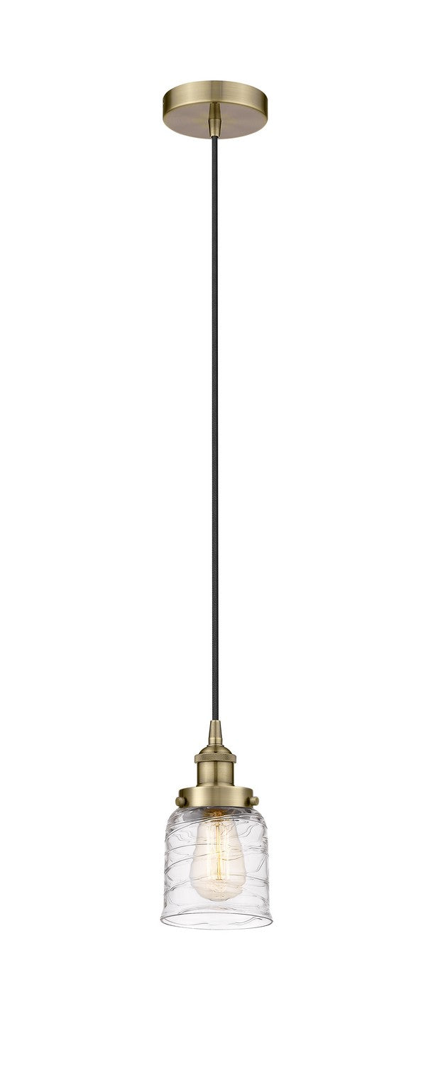Innovations 616-1PH-AB-G513 One Light Mini Pendant, Antique Brass