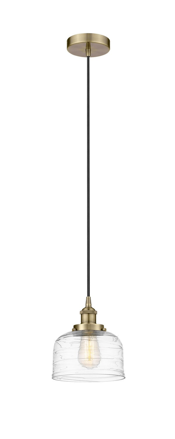 Innovations 616-1PH-AB-G713 One Light Mini Pendant, Antique Brass