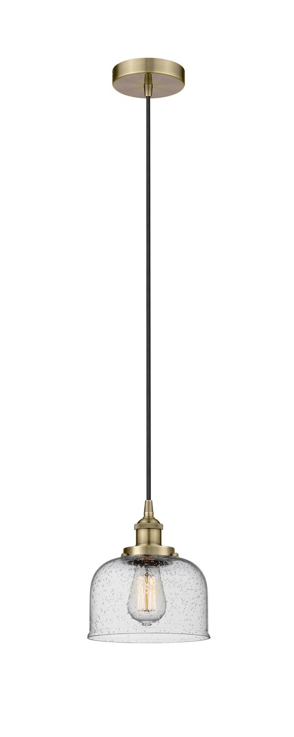 Innovations 616-1PH-AB-G74 One Light Mini Pendant, Antique Brass