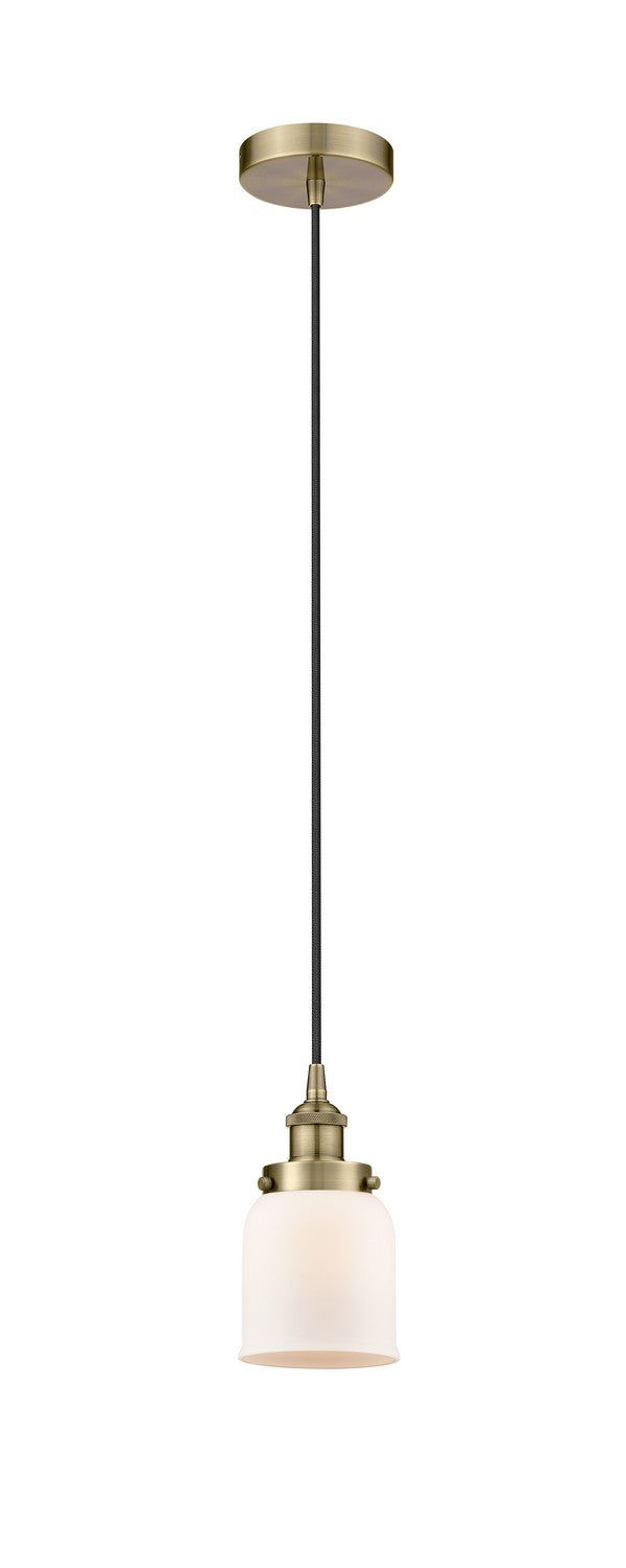 Innovations 616-1PH-AB-G51 One Light Mini Pendant, Antique Brass