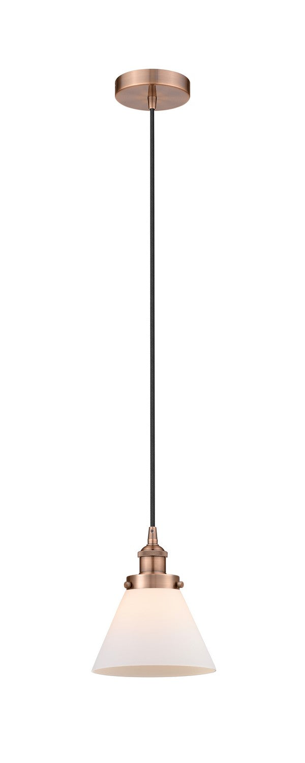 Innovations 616-1PH-AC-G41 One Light Mini Pendant, Antique Copper