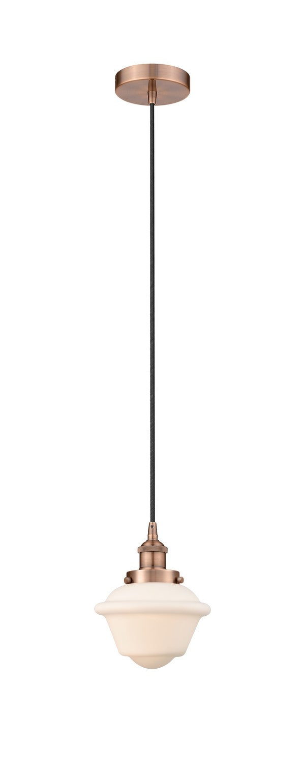 Innovations 616-1PH-AC-G531 One Light Mini Pendant, Antique Copper