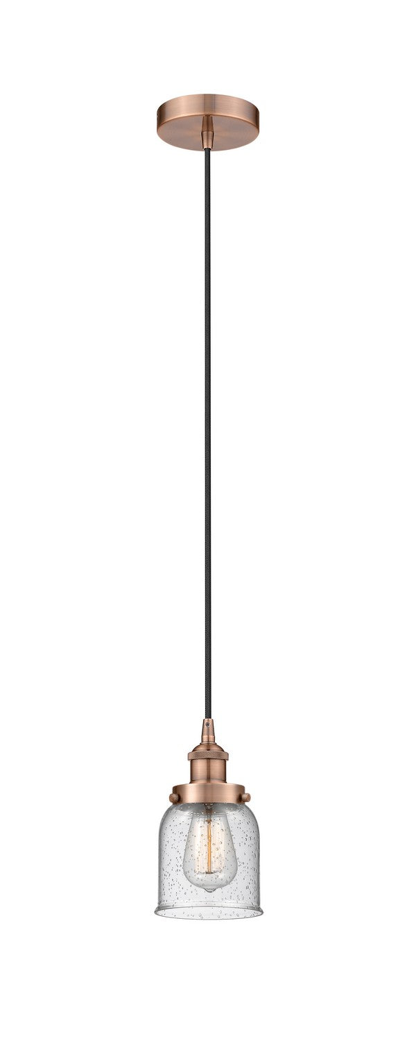 Innovations 616-1PH-AC-G54 One Light Mini Pendant, Antique Copper