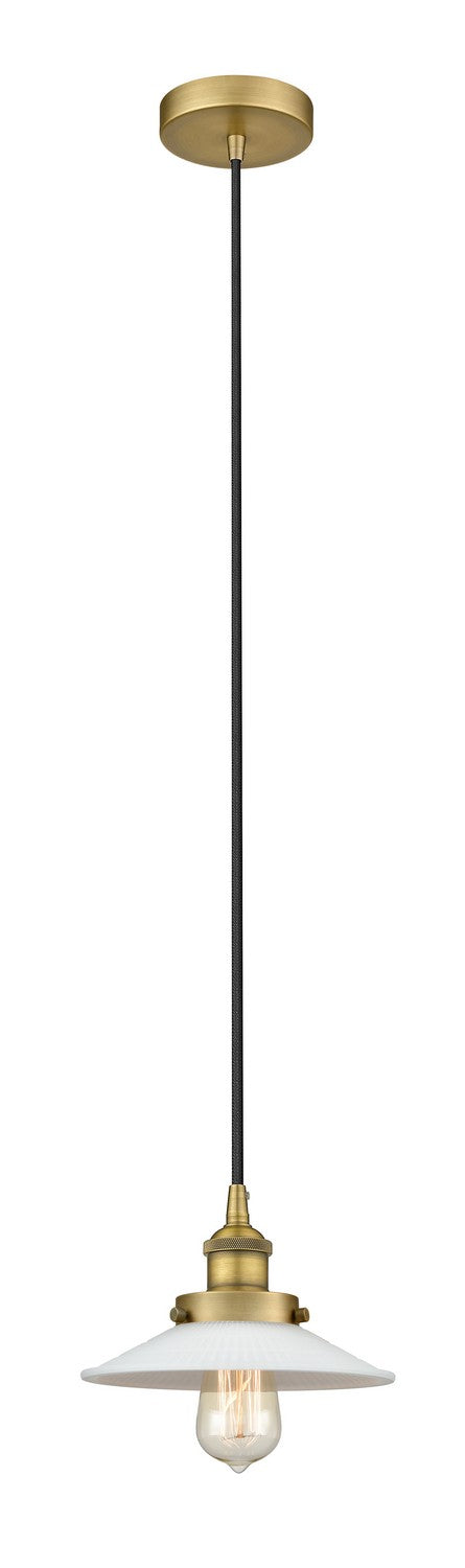 Innovations 616-1PH-BB-G1 One Light Mini Pendant, Brushed Brass