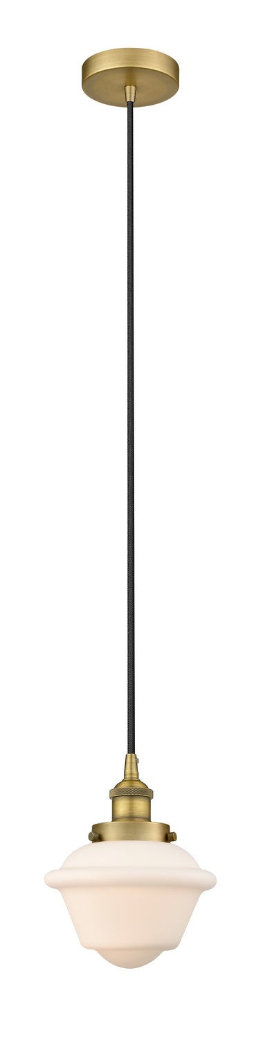 Innovations 616-1PH-BB-G531 One Light Mini Pendant, Brushed Brass