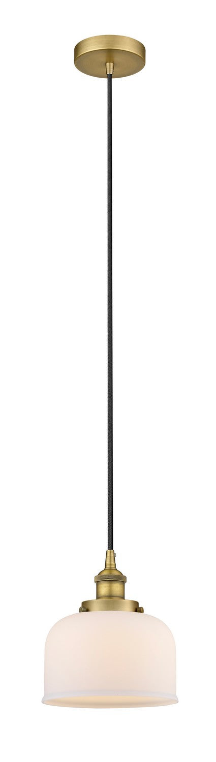 Innovations 616-1PH-BB-G71 One Light Mini Pendant, Brushed Brass