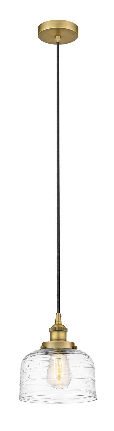 Innovations 616-1PH-BB-G713 One Light Mini Pendant, Brushed Brass