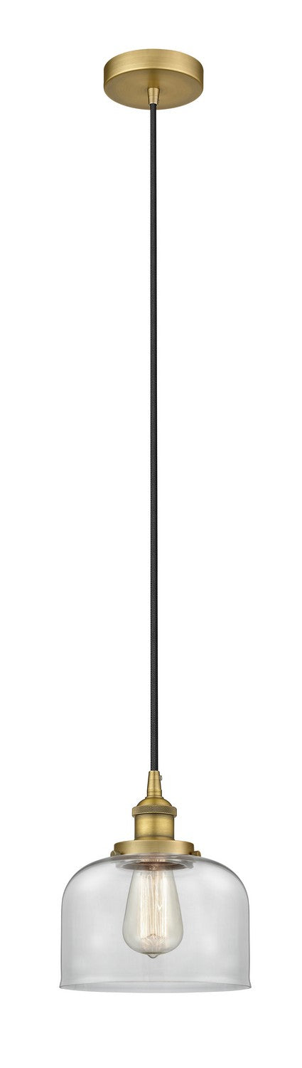 Innovations 616-1PH-BB-G72 One Light Mini Pendant, Brushed Brass