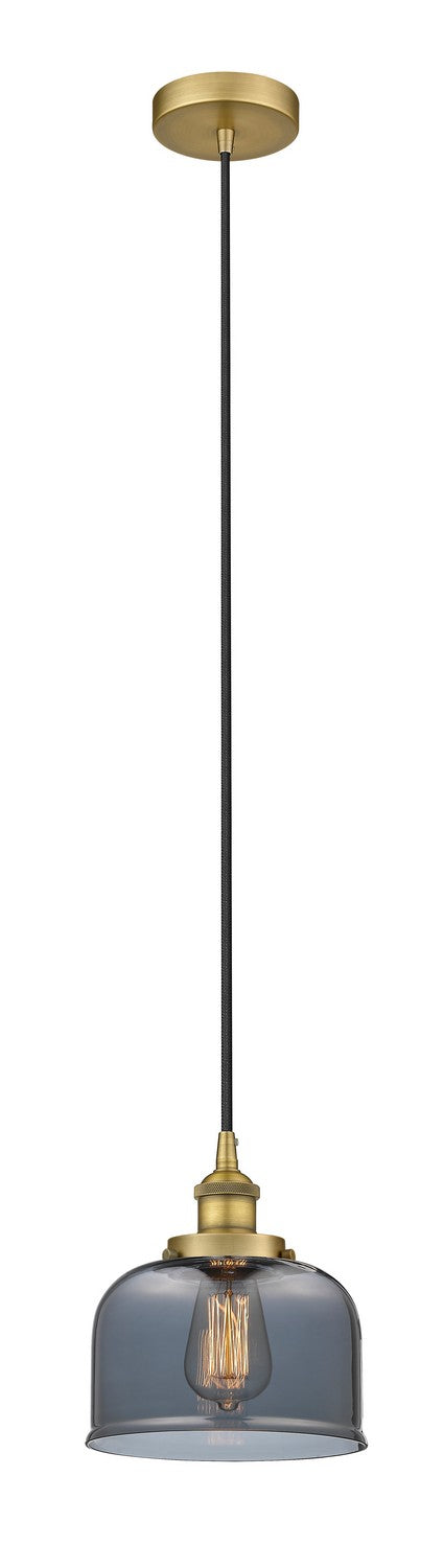 Innovations 616-1PH-BB-G73 One Light Mini Pendant, Brushed Brass
