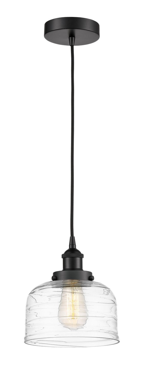 Innovations 616-1PH-BK-G713 One Light Mini Pendant, Matte Black