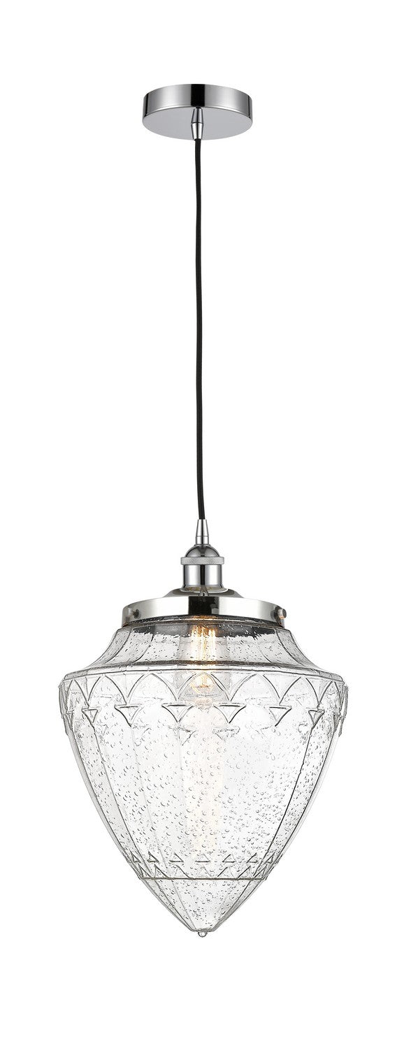 Innovations 616-1PH-PC-G664-12 One Light Mini Pendant, Polished Chrome