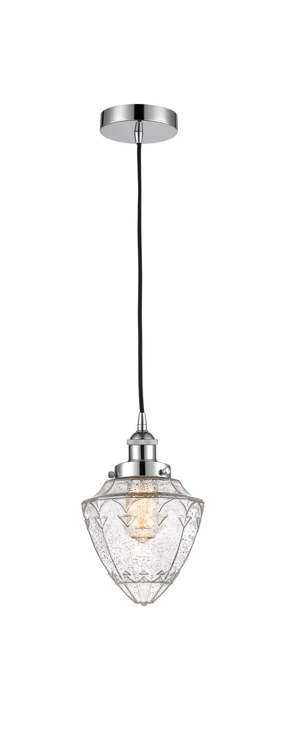 Innovations 616-1PH-PC-G664-7 One Light Mini Pendant, Polished Chrome