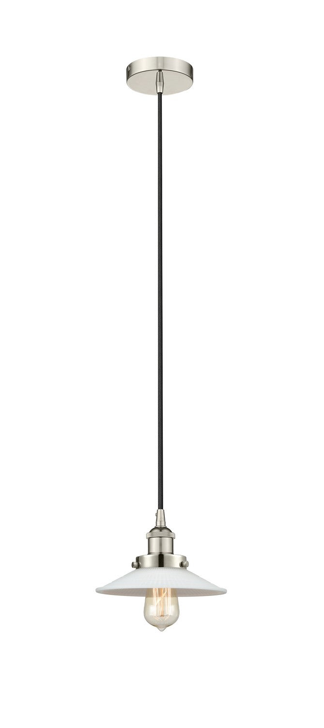 Innovations 616-1PH-PN-G1 One Light Mini Pendant, Polished Nickel
