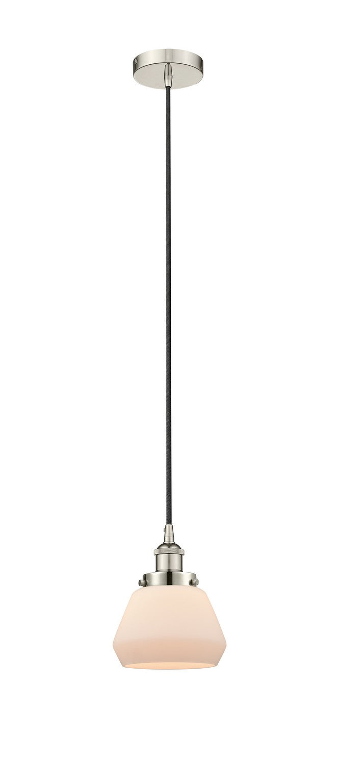 Innovations 616-1PH-PN-G171 One Light Mini Pendant, Polished Nickel