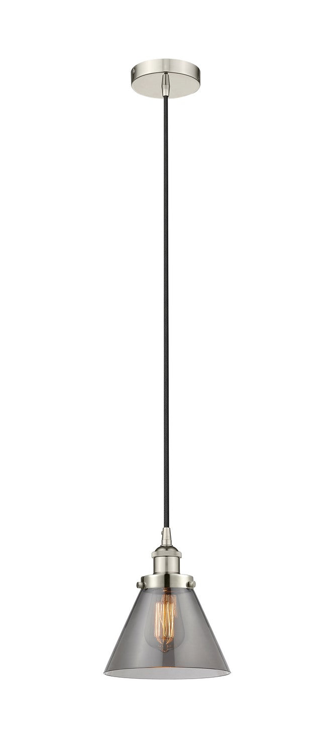 Innovations 616-1PH-PN-G43 One Light Mini Pendant, Polished Nickel