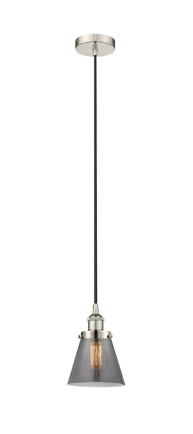Innovations 616-1PH-PN-G63 One Light Mini Pendant, Polished Nickel
