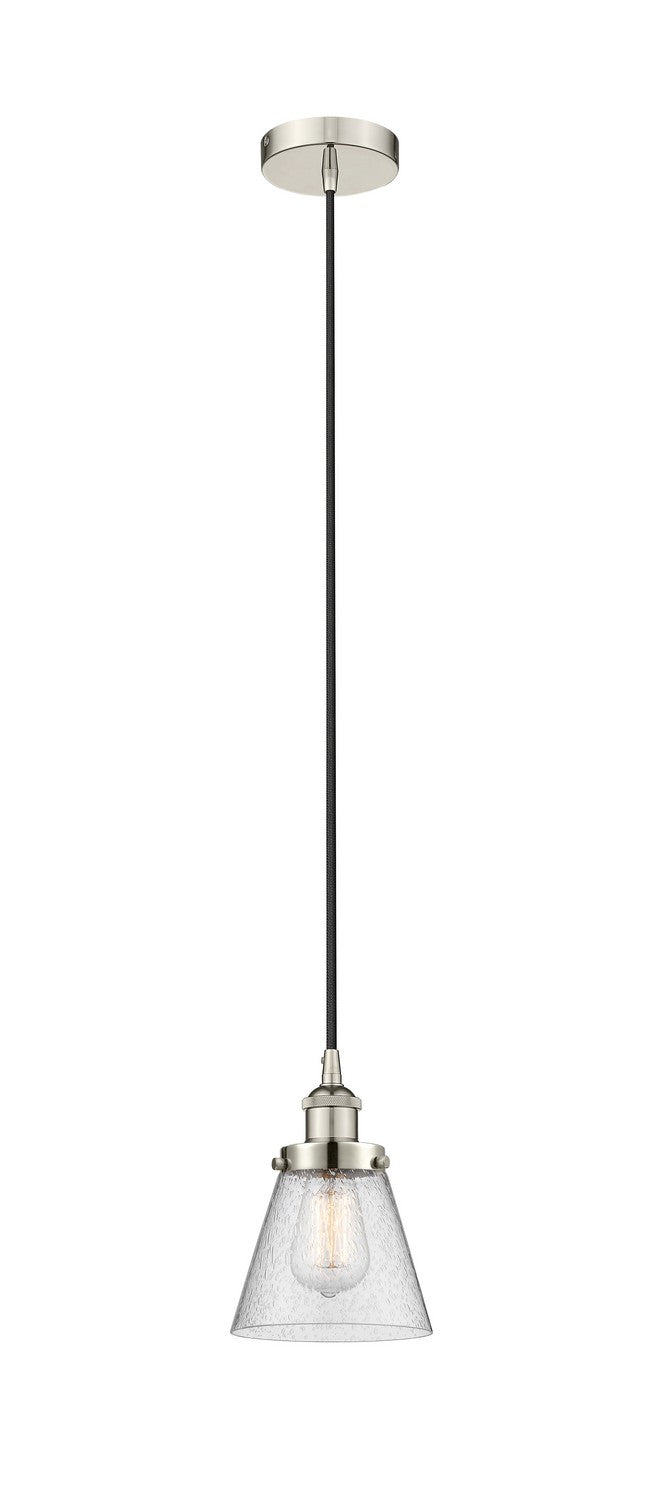 Innovations 616-1PH-PN-G64 One Light Mini Pendant, Polished Nickel