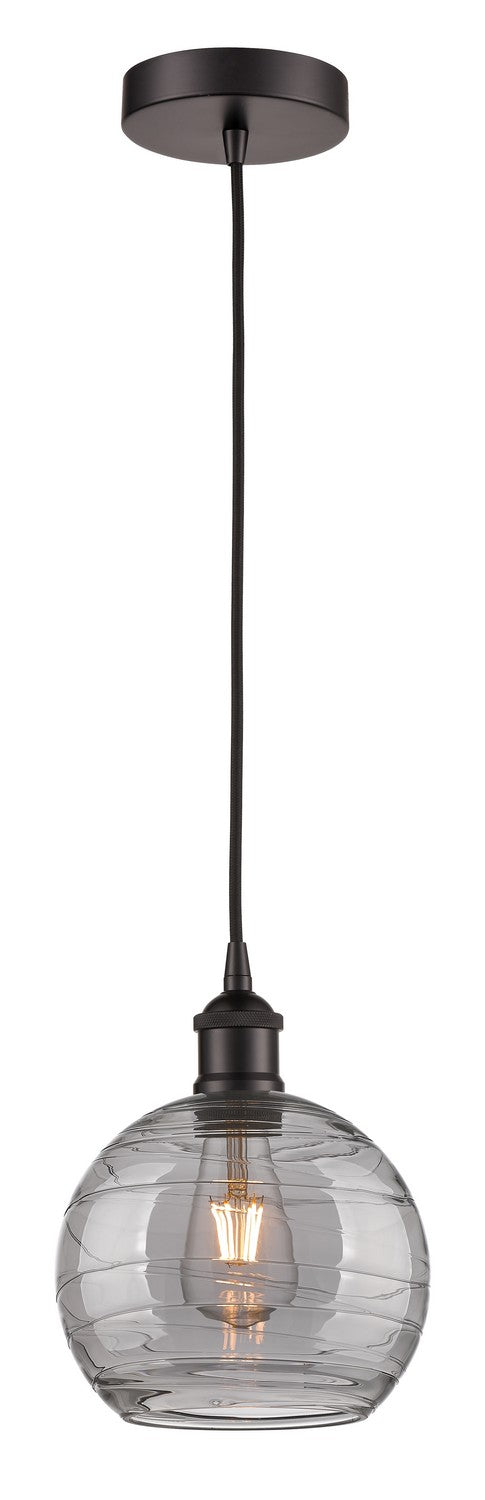 Innovations 616-1P-OB-G1213-8SM One Light Mini Pendant, Oil Rubbed Bronze