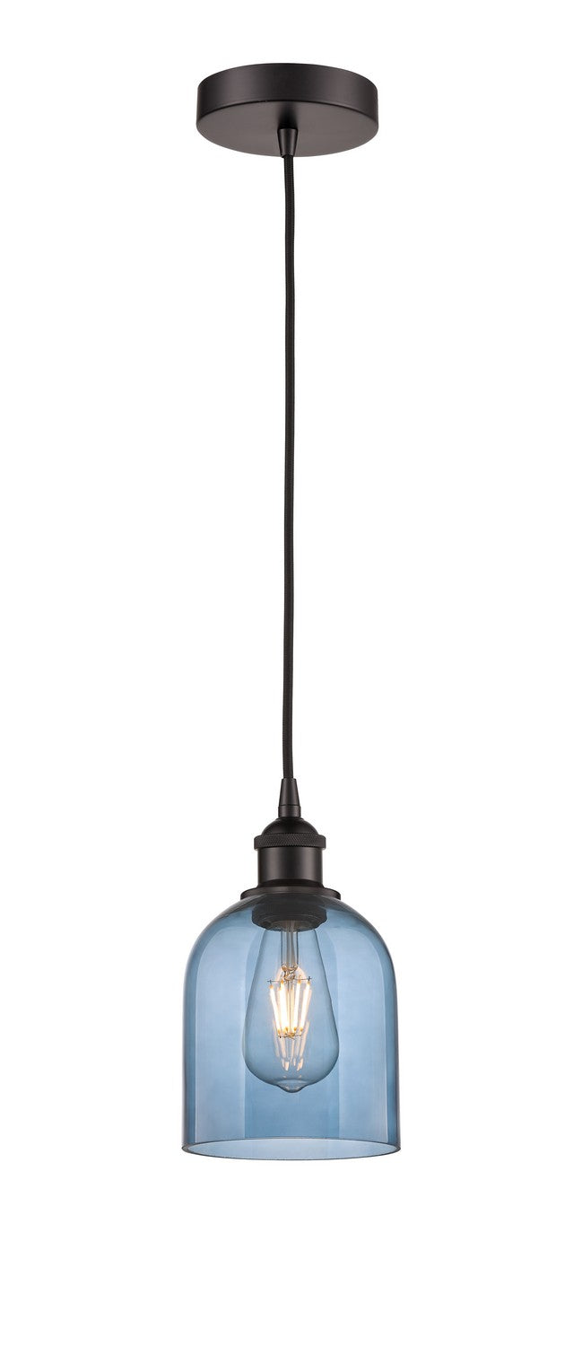 Innovations 616-1P-OB-G558-6BL One Light Mini Pendant, Oil Rubbed Bronze