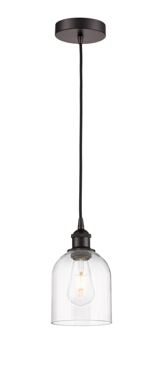 Innovations 616-1P-OB-G558-6CL One Light Mini Pendant, Oil Rubbed Bronze