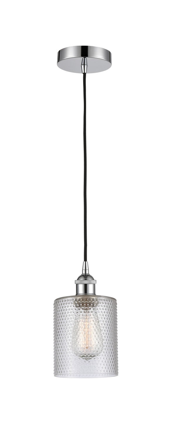 Innovations 616-1P-PC-G112 One Light Mini Pendant, Polished Chrome