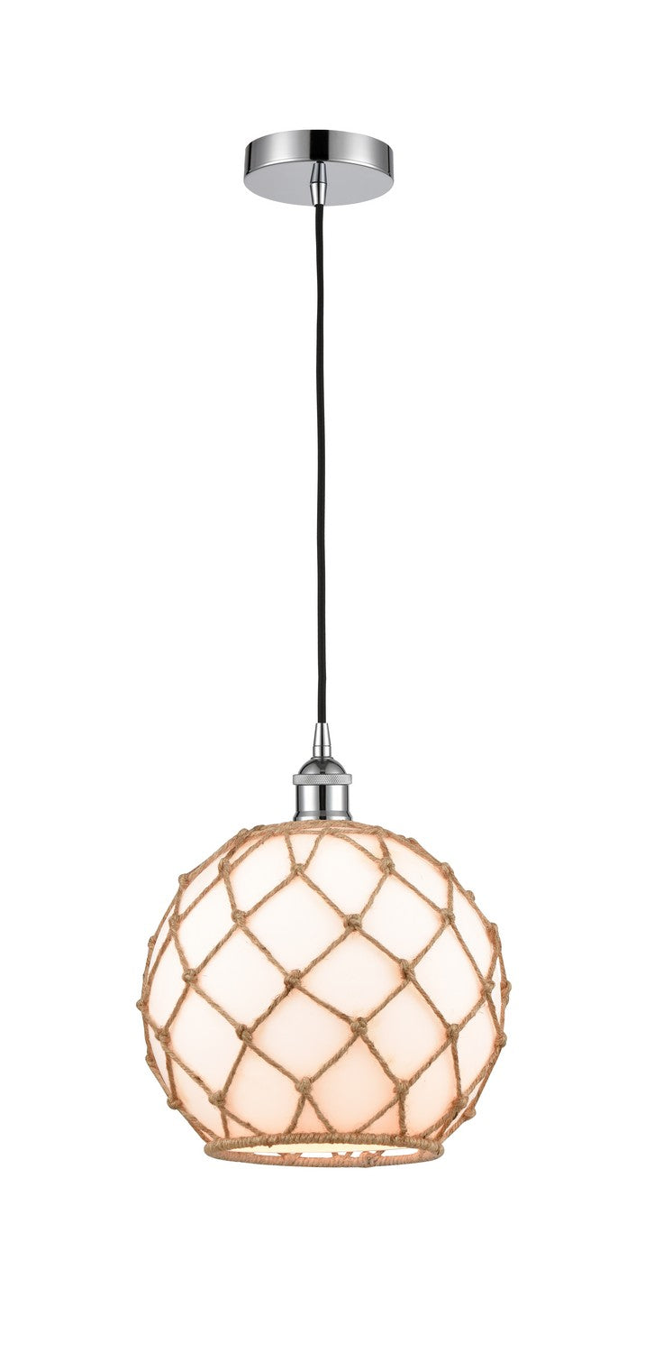 Innovations 616-1P-PC-G121-10RB One Light Mini Pendant, Polished Chrome