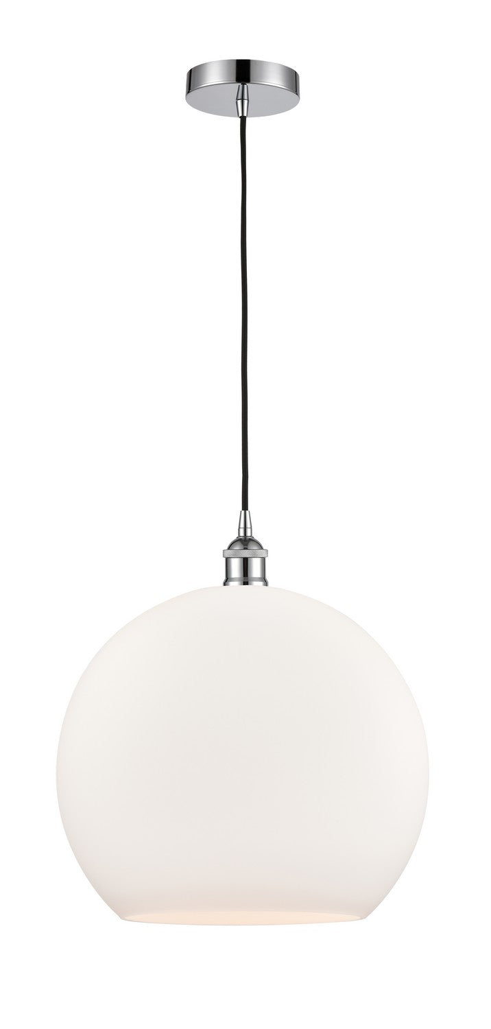 Innovations 616-1P-PC-G121-14 One Light Pendant, Polished Chrome