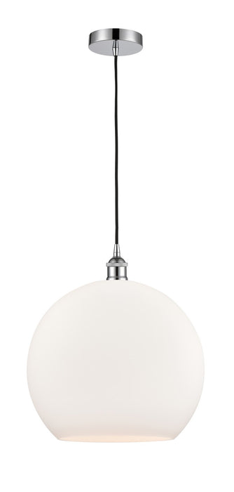 Innovations 616-1P-PC-G121-14 One Light Pendant, Polished Chrome