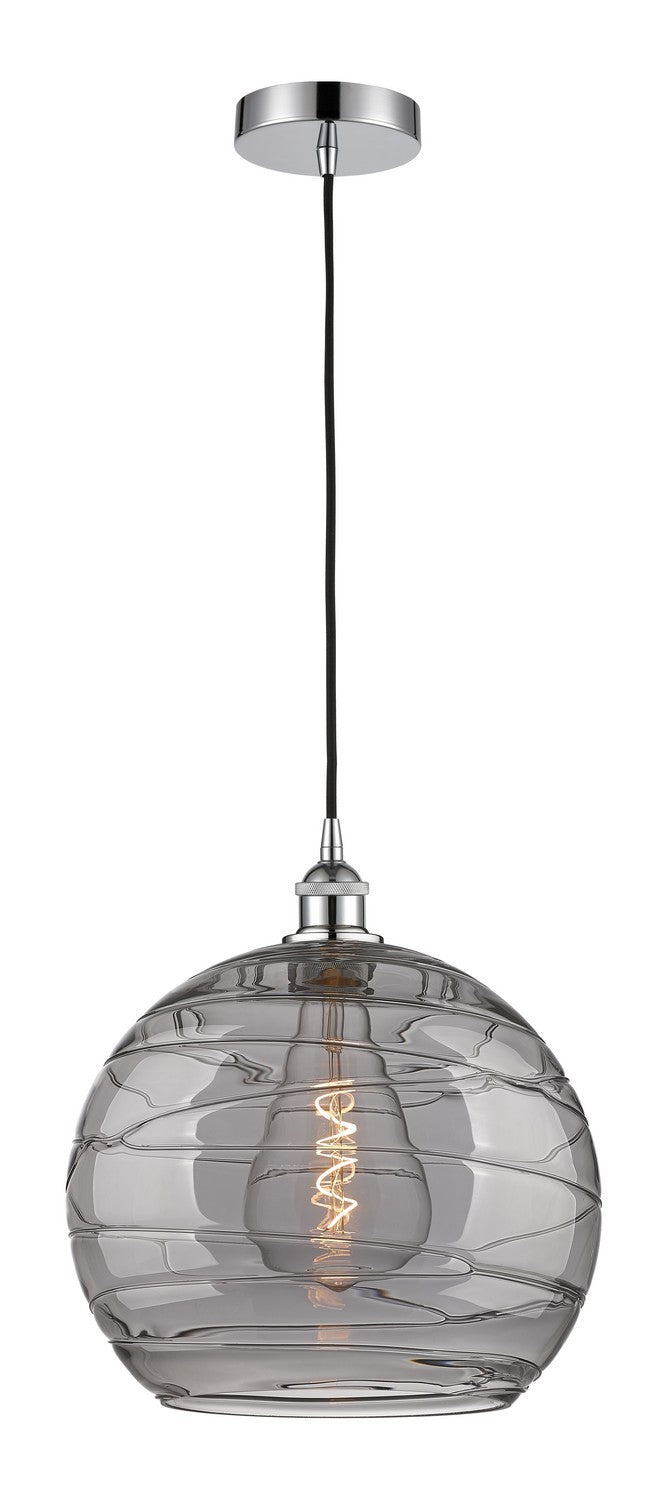 Innovations 616-1P-PC-G1213-14SM One Light Pendant, Polished Chrome