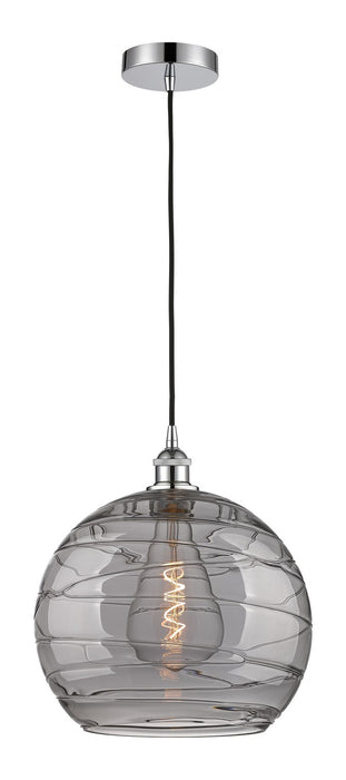 Innovations 616-1P-PC-G1213-14SM One Light Pendant, Polished Chrome