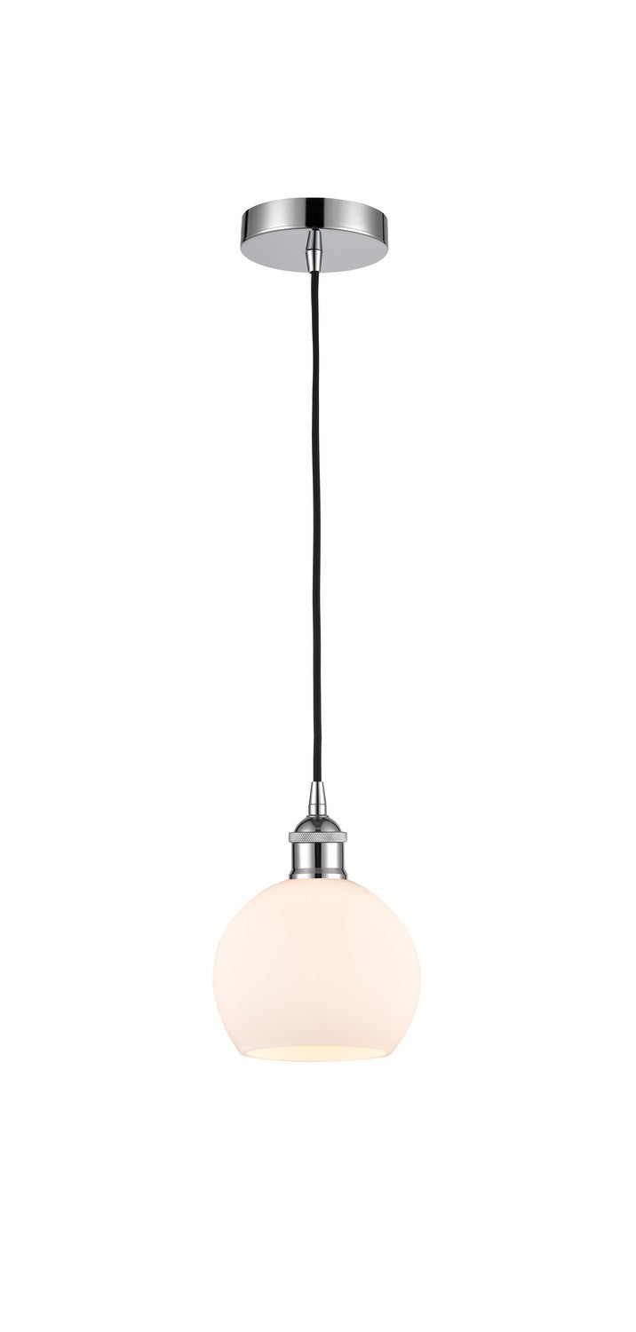 Innovations 616-1P-PC-G121-6 One Light Mini Pendant, Polished Chrome