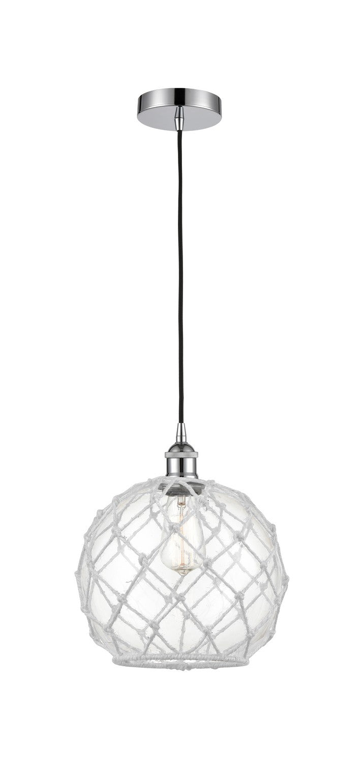 Innovations 616-1P-PC-G122-10RW One Light Mini Pendant, Polished Chrome